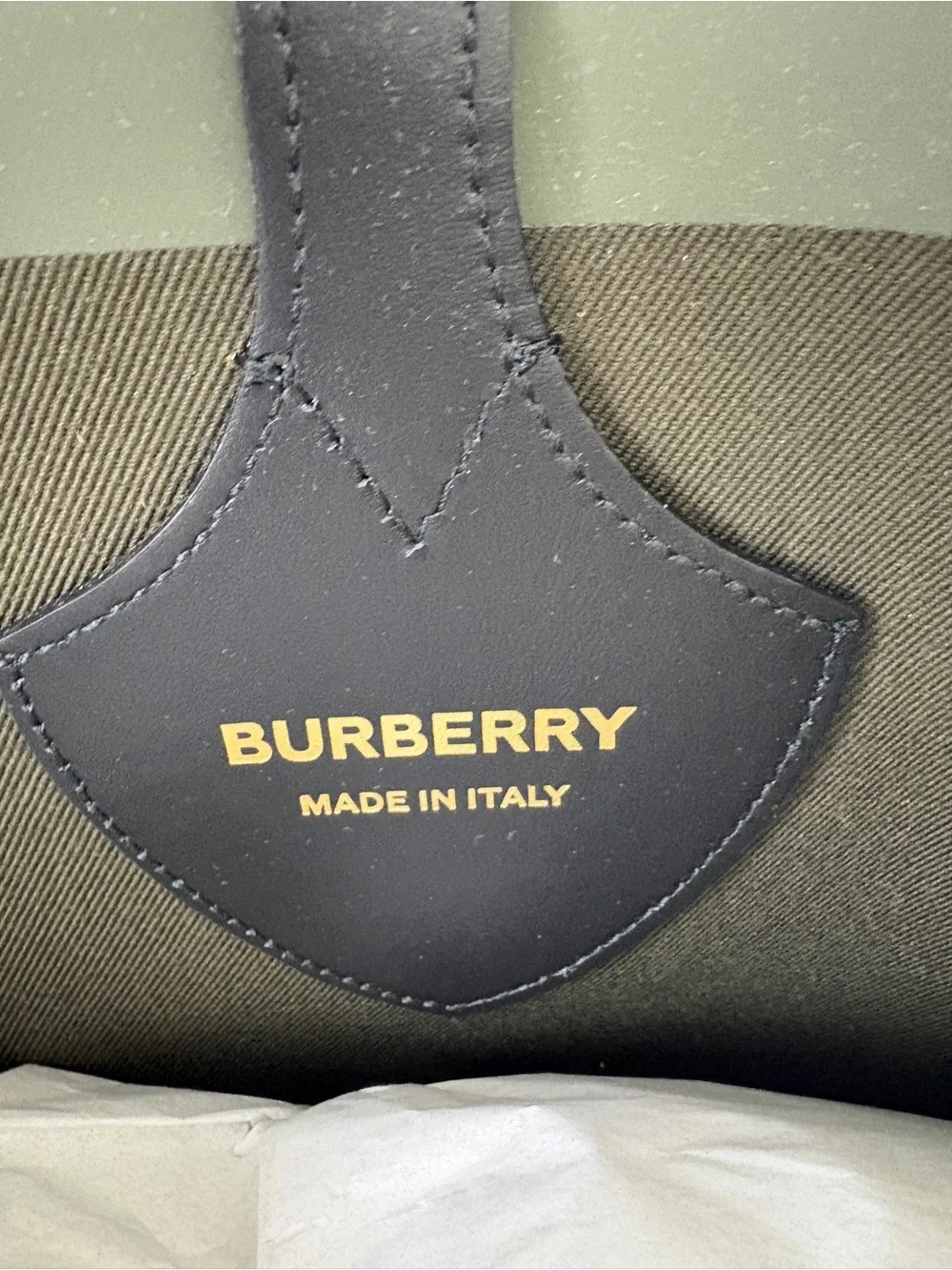 Burberry Reversible Check Canvas Tote Bag